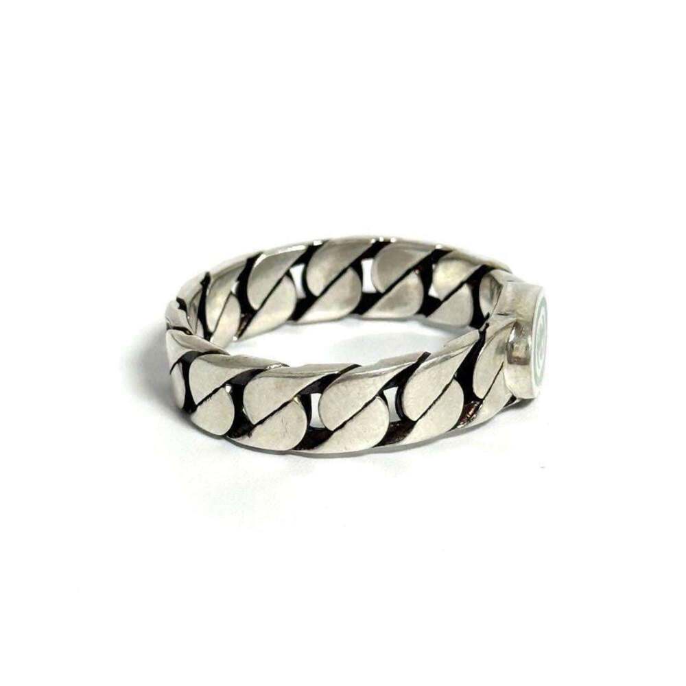 Gucci Men's Interlocking G Silver Ring - Picture 5 of 10